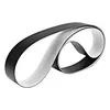 2MM black matte PVC conveyor belt  Low-temperature resistant PVC conveyor belt